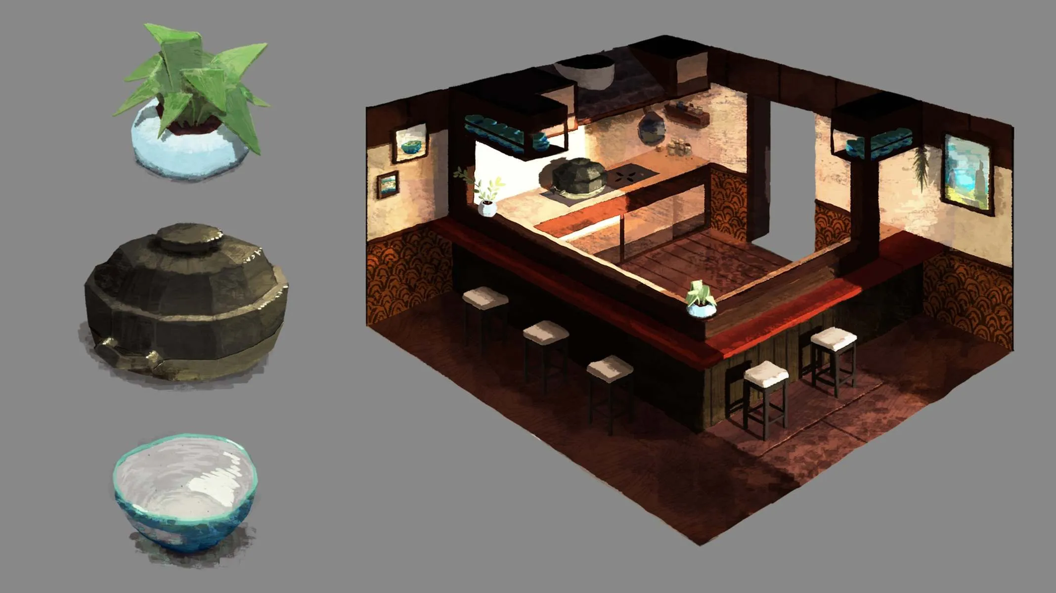 RPG Videogame • Concept art